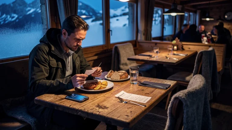 Table de refuge non réservée : 110 € de gâchis dans un refuge de montagne