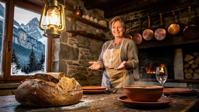 Pain artisanal de l'auberge à Saint-Savin, symbole d'accords saveurs parfaits et ambiance chaleureuse