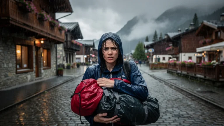 Voyageuse abandonnée sous la pluie à Saint-Lary avec sacs aux bras, sans navette vérifiée